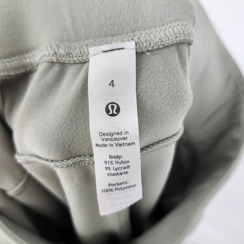 Lululemon Womens Ready to Rulu Joggers‎ Size 4 Sage Green Athleisure LW5CP1S